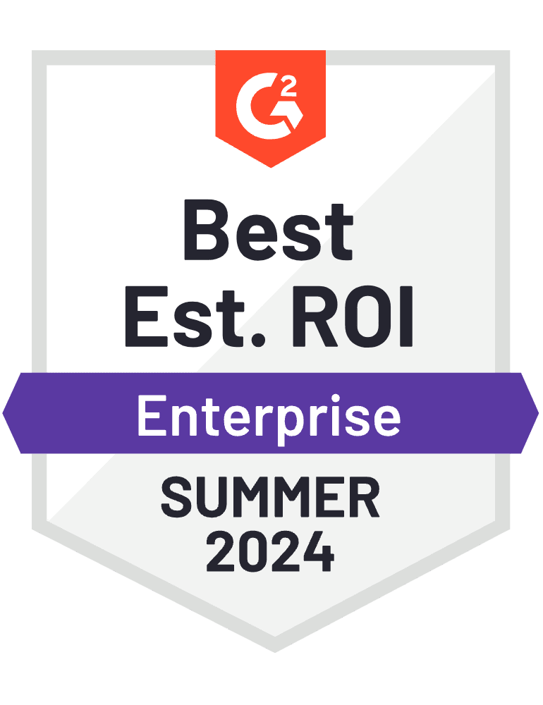 2024 summer enterprise best roi badge