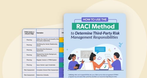 how use raci method determine tprm responsibilities